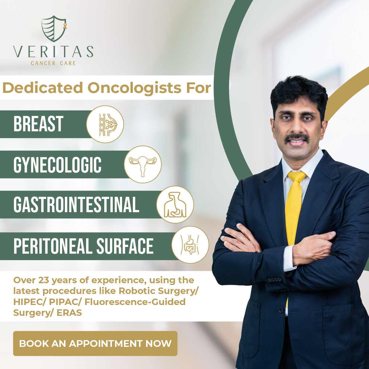  Veritas Cancer Care: Best Surgical Oncologist in Chennai